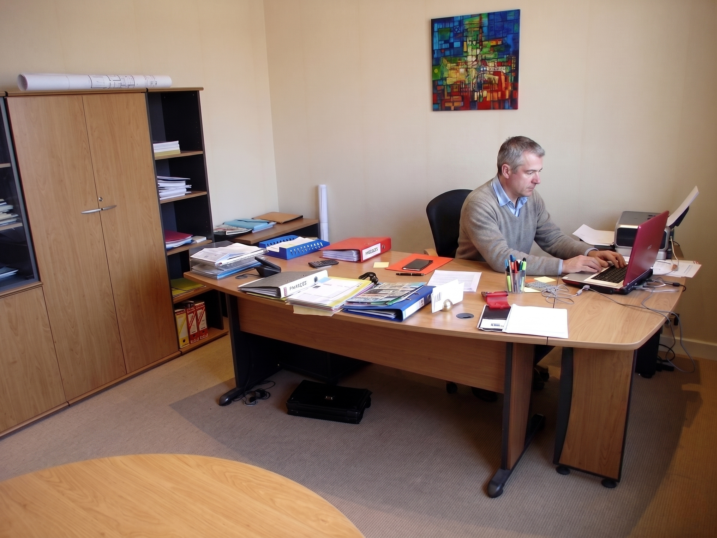 Bureau privatif, environnement professionnel