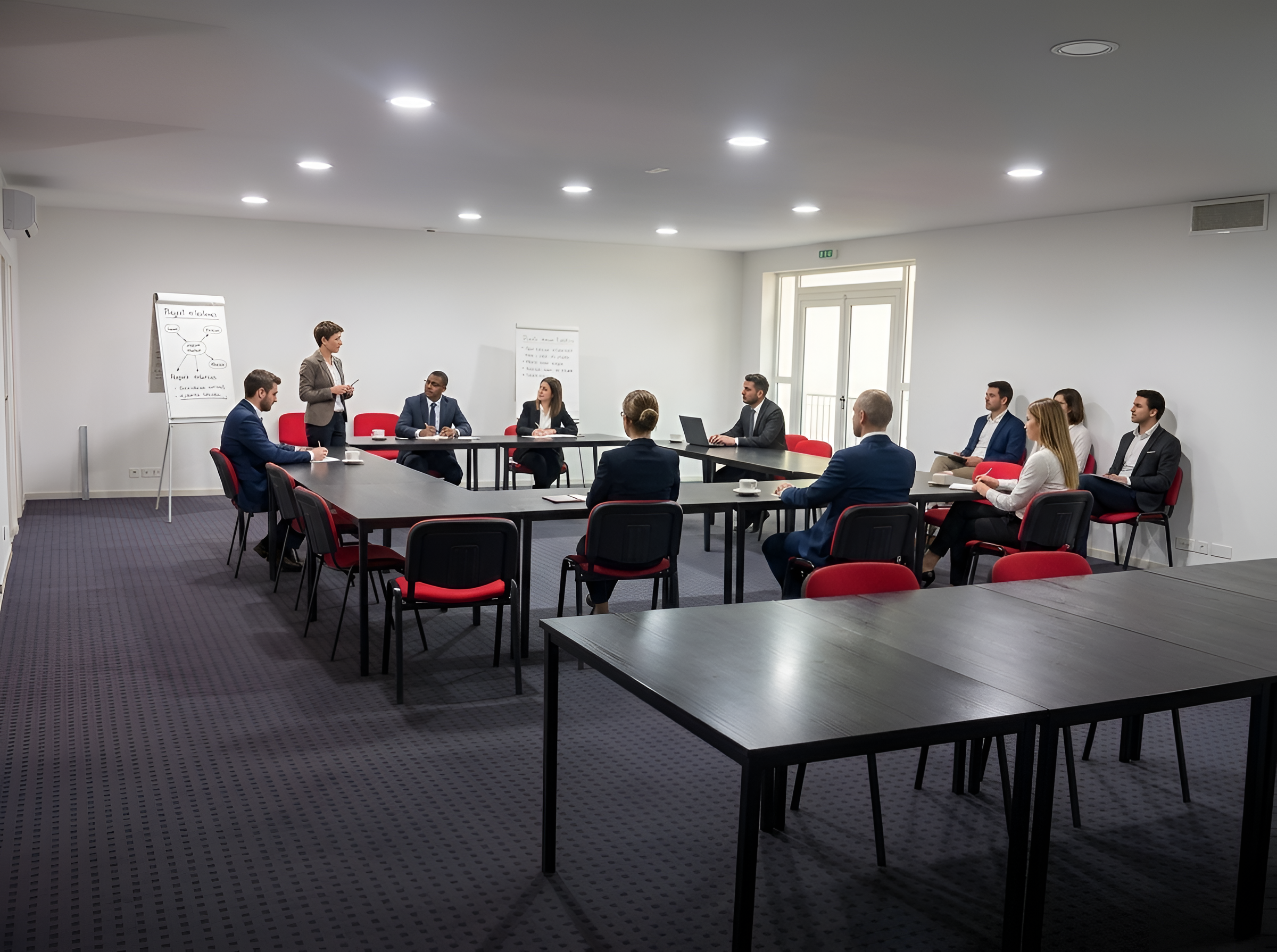 Grande salle de réunion